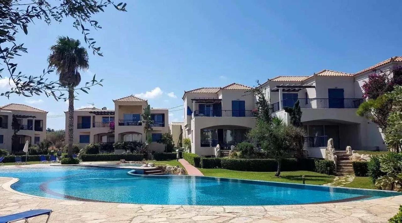 Apartament Leon Maleme Do 6 Os. Leilighet Eksteriør bilde